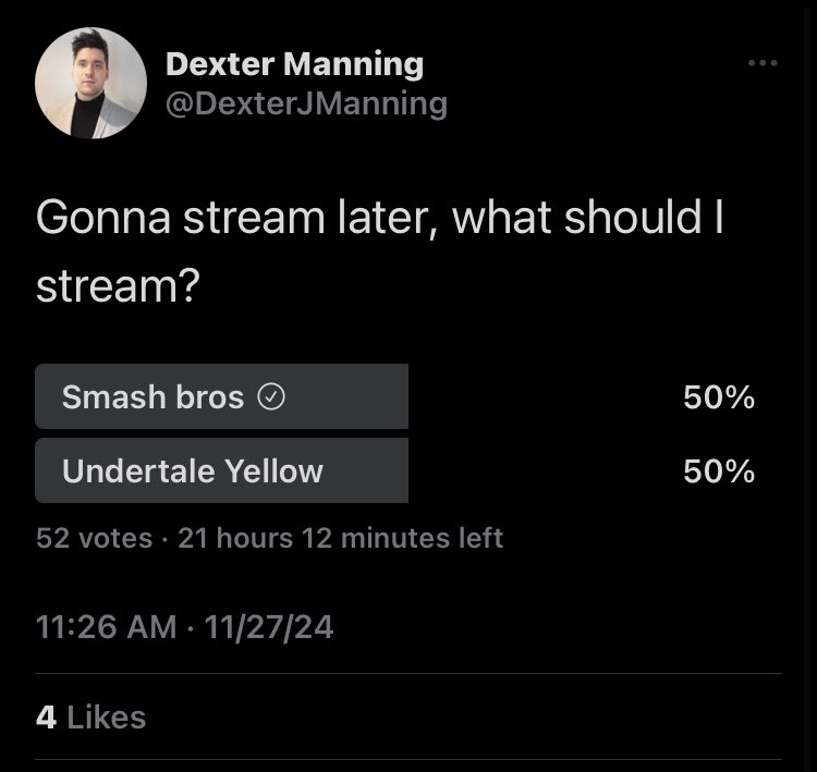 ArtistXAverage's tweet photo. @DexterJManning Yes https://t.co/f1sweSgoXe