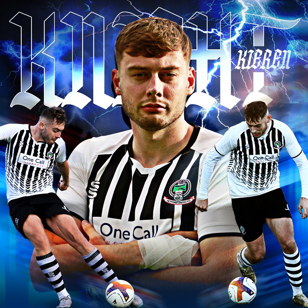 RetfordUnited's tweet photo. Kieran Knight has scored 18 goals in 18 starts this season for the Badgers! ⚡️

Can he break 30 come the end of the season?

#UTB 🖤 https://t.co/0EO1KGmex2