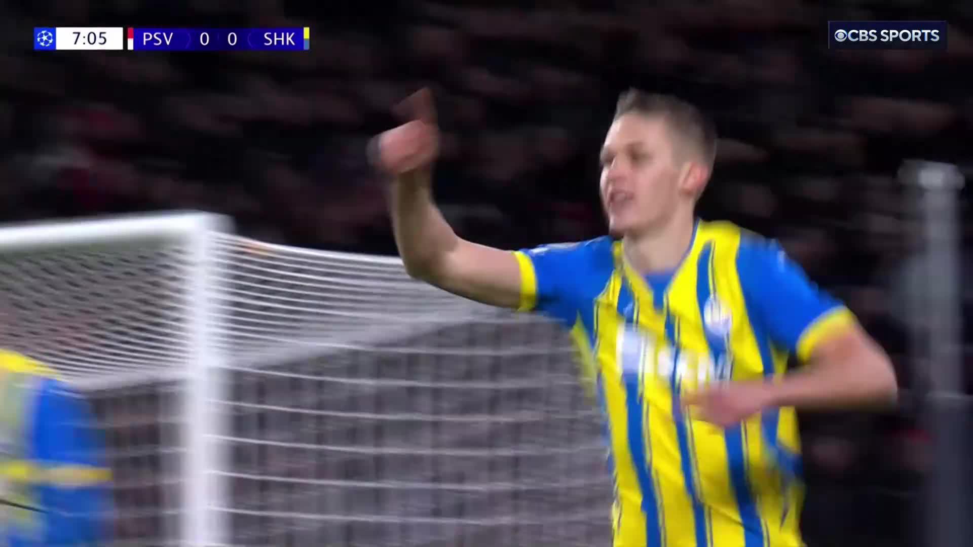 Shakhtar Donetsk stuns PSV early ⚡️Danylo Sikan finishes off a beautiful buildup 🔥