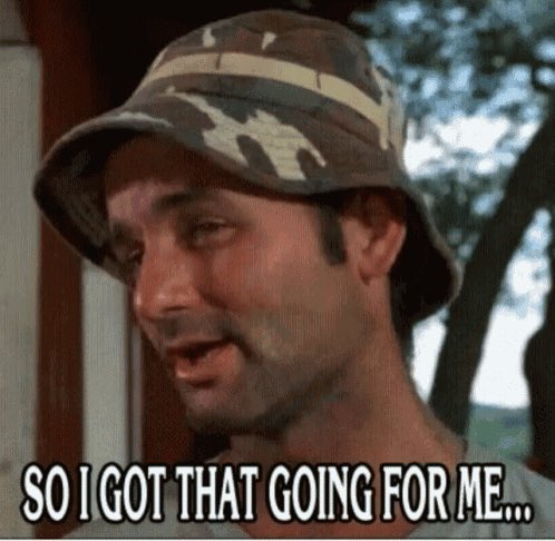 Cramer hasn’t said anything good about my project so I got that going for me