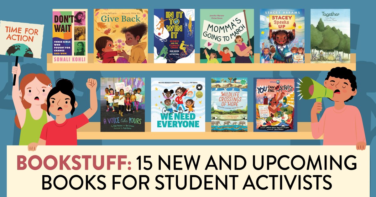 Inspire your students to become agents of change with this collection of books that focus on different forms of activism. bit.ly/4fPjQJc

#EdChat #Booklist #K12 #Reading #Activism