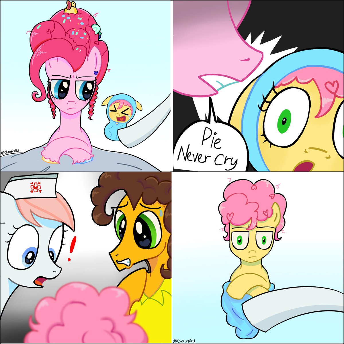 sweetcored's tweet photo. QUEEN NEVER CRY #mlp #mlptwt #art https://t.co/5z3PkwfB1D