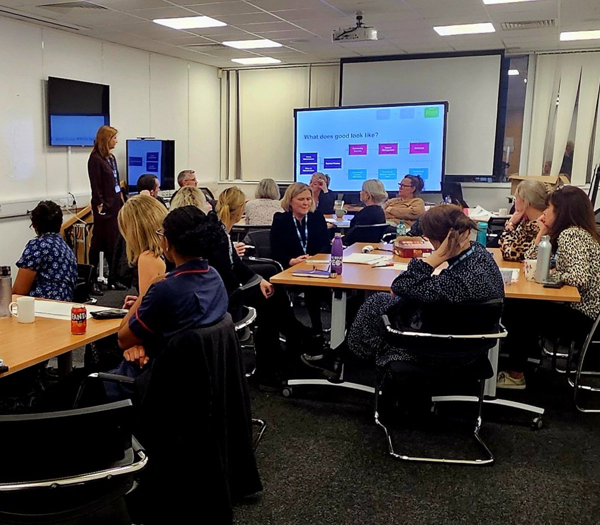 Louise Ward đź’™ (@louise_ward__) on Twitter photo Great <a href="/NHSKentCHFT/">Kent Community Health NHS Foundation Trust</a> MDT workshop session today, exploring "what does good look like" for our Community Hospitals.
<a href="/RachDalton1/">Rachel Dalton đź’™</a> @serviceimpkchft
#frailty #transformation Great <a href="/NHSKentCHFT/">Kent Community Health NHS Foundation Trust</a> MDT workshop session today, exploring "what does good look like" for our Community Hospitals.
<a href="/RachDalton1/">Rachel Dalton đź’™</a> @serviceimpkchft
#frailty #transformation