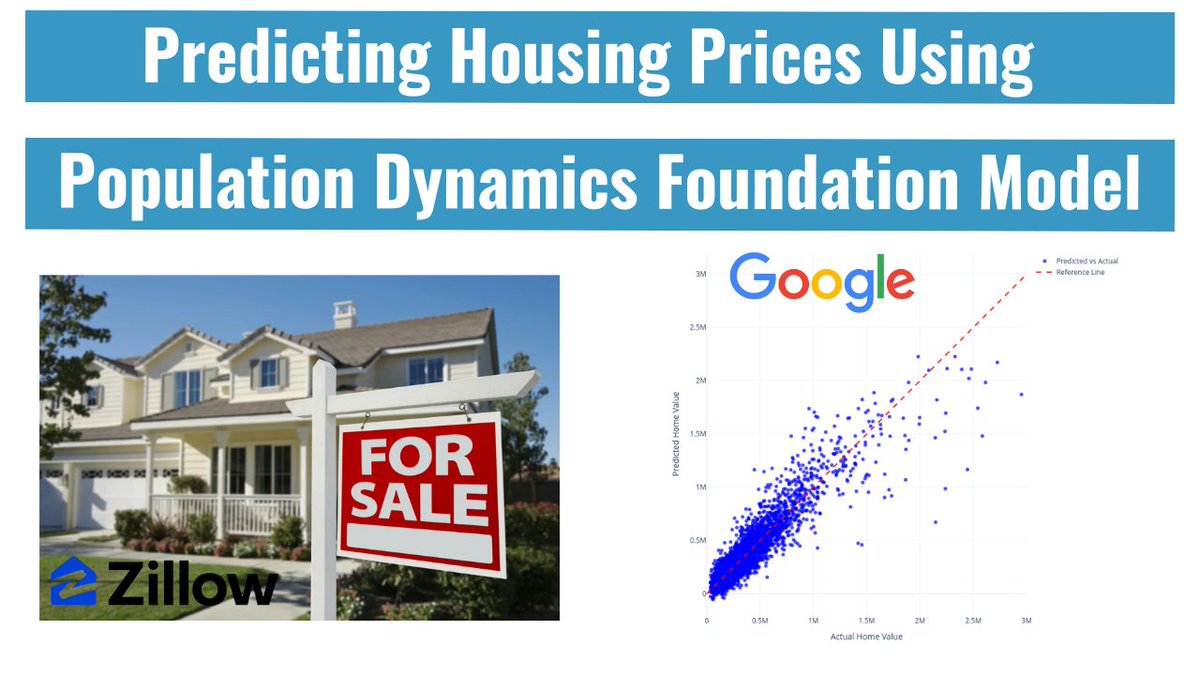 Qiusheng Wu (@giswqs) on Twitter photo 🚀 Excited to launch my new video tutorial series on #GeoAI! 🎉 The first tutorial is now live:
🔍 Predicting US Housing Prices at the Zip Code Level using Google's Population Dynamics Foundation Model and Zillow Data.
📚 GitHub: github.com/opengeos/GeoAI…
📓 Notebook: 🚀 Excited to launch my new video tutorial series on #GeoAI! 🎉 The first tutorial is now live:
🔍 Predicting US Housing Prices at the Zip Code Level using Google's Population Dynamics Foundation Model and Zillow Data.
📚 GitHub: github.com/opengeos/GeoAI…
đź““ Notebook: