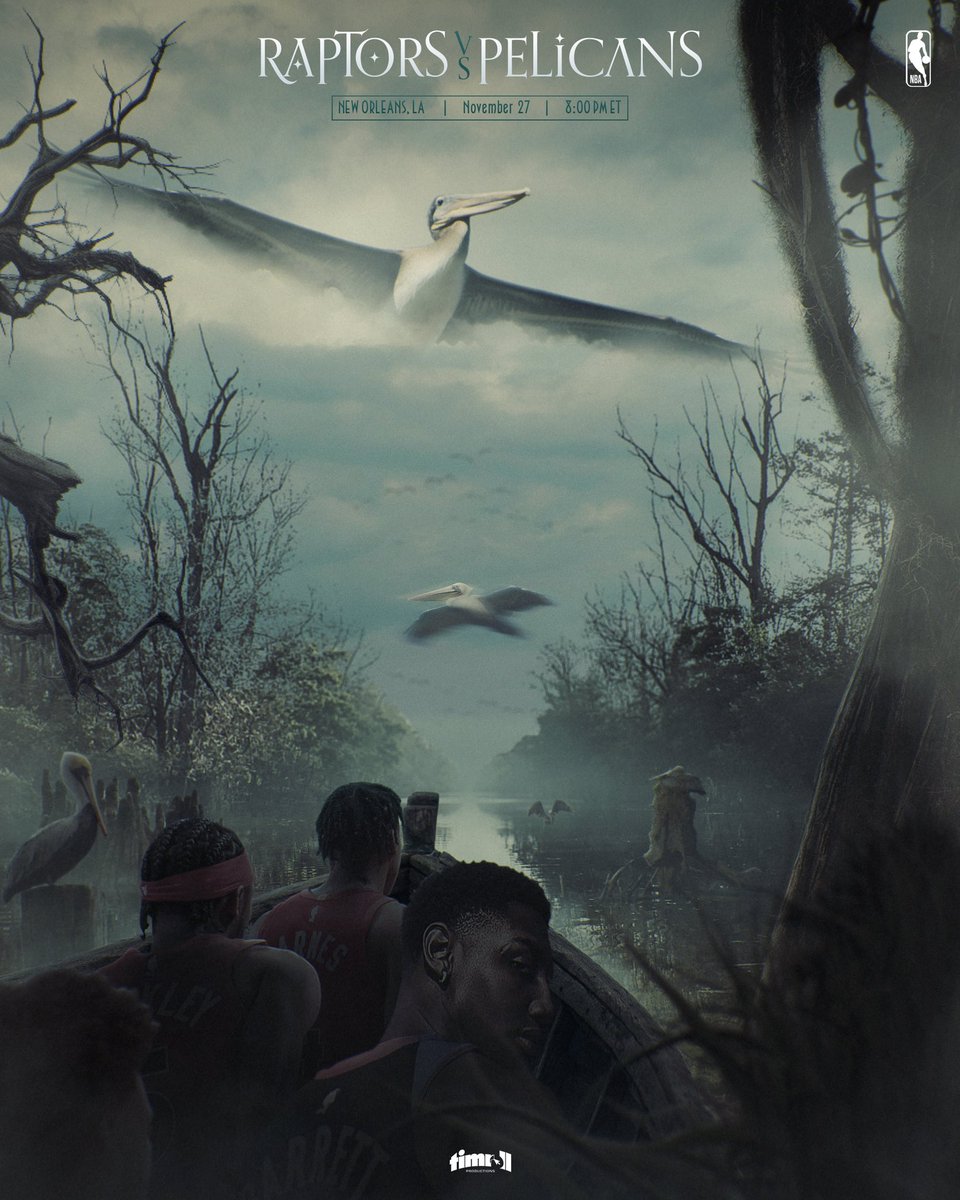 It’s <a href="/Raptors/">Toronto Raptors</a> Game day ! 🇨🇦

The Raptors continue their road trip in New Orleans tonight vs <a href="/PelicansNBA/">New Orleans Pelicans</a> 

•

RT &amp; likes are very appreciated🙏🏼🙏🏼

•

Design by yours truly (0% AI😉)

#smsports #wethenorth