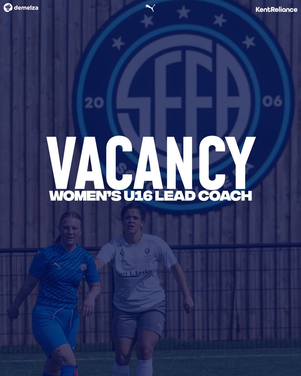 💙Want to Join Our Team?

Full details on our instagram

📩 Interested? 
Email your CV over, as well as anything else you may want us to know to hello@soccerelitefa.com

#sefa #sefawomens