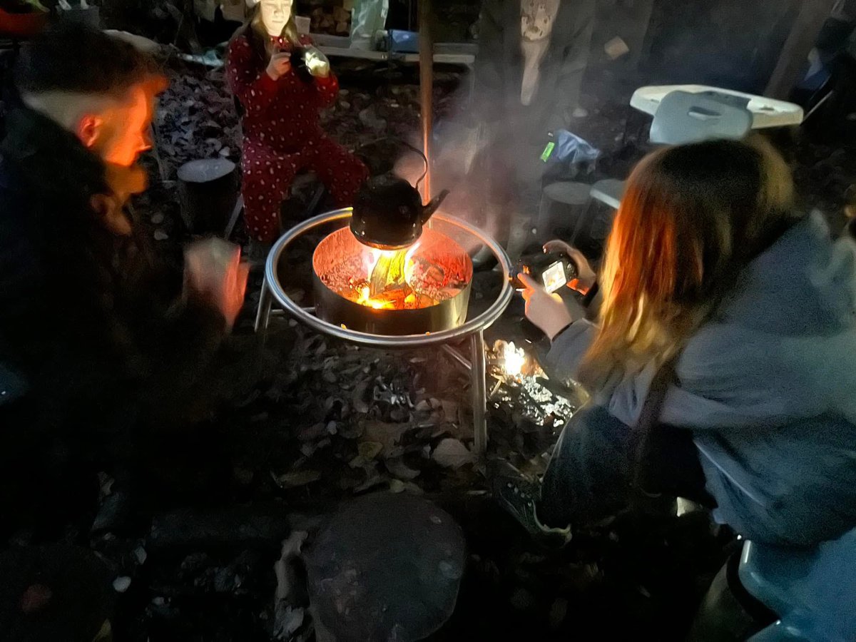 Amazing night with our Nature Photography Club! 🌙📸 

We embraced the dark, perfecting our settings for low light. Stunning shots of the stream, fire’s glow, and tree silhouettes. 

Join us next week: Bookwhen.com/ladybirdsnature