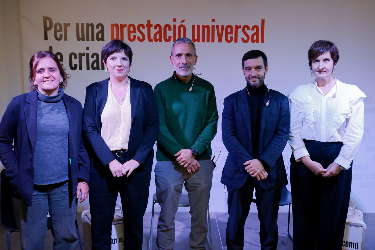 Defensem amb entitats, experts i <a href="/pbustinduy/">Pablo Bustinduy</a> una prestació universal de criança. 

Està més que demostrat que es necessària i eficient.

🧒1 de cada 3 nens i adolescent es troba en situació de pobresa o exclusió social. 

A què estem esperant!!!