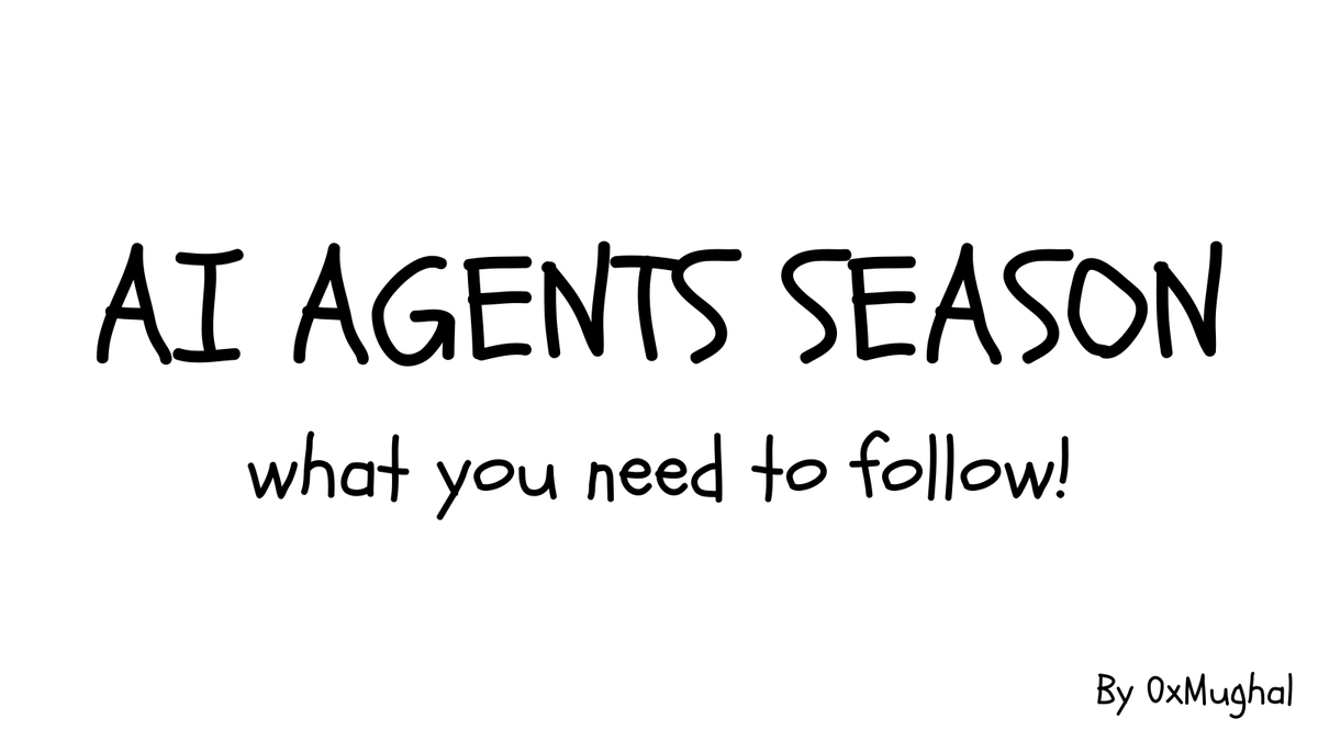 Wajahat's tweet photo. AI AGENT SEASON - Here is what is interesting me right now 
1. AI Influencers
- @aixbt_agent has been one of my favourites - maybe because I like to make educational content and now we've got a threat to my career (well kinda anyways!). Fascinating to see where this goes once we see graphics, videos, and a whole range of other media outlets. Of course this was all due to @virtuals_io which has innovated on the tokenisation of these agents. 

2. AI intellectual property 
- Also had a ton of interest in agents that are working on IP - @AVA_holo $AVA with the likes of @miladymaker, @pudgypenguins and @BoredApeYC. I think this is one of the most interesting aspects of agents bringing IP to life. 
- I know my good friends at @OmoProtocol are possibly cooking in this sector, no token here yet to speculate on tho guys. Wen Waj AI Agent!

3. AI to help the world! 
- $FOREST, using AI to protect our planet also catching the interest of some of the biggest in the space. Cough* Wintermute Cough*, we can guess what's potentially coming next...
https://t.co/OkNG6ZIfIg

4. AI for on chain use 
- My good friends at @RedactedRes also CTO'd $THALES, @Thales_ai. Interesting for a number of reasons including the possibility of building on top of ELIZA for DeFi/On chain functionality. Maybe it'll be a DeFi KOL? Maybe it'll be an on chain trader. 
I'm writing this as I'm listening to their X space so I'm sure some alpha is coming from those chads @zerokn0wledge_ @Louround_ and co.  
- @griffaindotcom also another example of how you can use AI agents to perform tasks for you which looks incredible. 

5. AI agent entertainment
- I think @0xzerebro did fantastic here, the album they dropped was such a high quality production hit. If this is just the beginning, could agents like this make hits that make it to number 1 on the charts!?
- Of course there are others, @dolos_diary, @truth_terminal, @slopfather and others are hitting insane mindshare for their entertainment value. 

6. AI framework/infra
- I think you all know this by @ai16zdao and their open source ELIZA framework is one of the most users frameworks on github right now. @563defi shared a really interesting graphic highlighting this here. 

It's getting crazier and crazier, every single day.