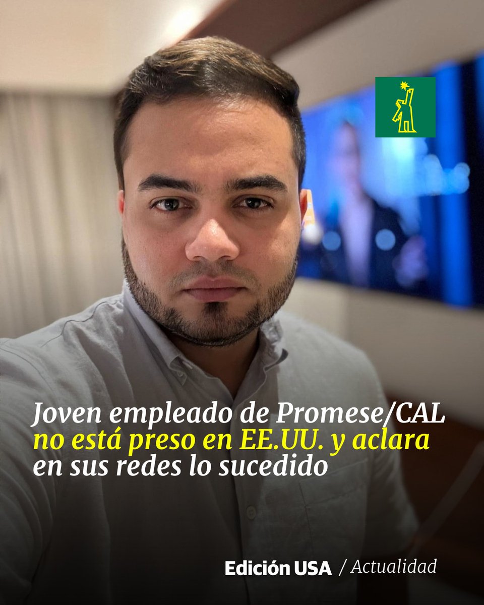 DiarioLibre's tweet photo. 🇺🇸| #DiarioLibreUSA | Aclaración de Stephen Domínguez sobre su detención en Estados Unidos

🔗https://t.co/1d49Ff8Gfy

#DiarioLibre #Promese/CAL #Medicamentos #EEUU #StephenDomínguez https://t.co/JIUiEvU5Ky