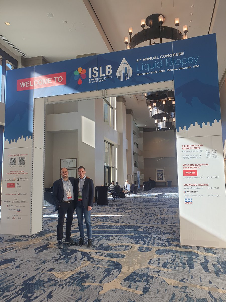 Konstantinos Venetis (@konvenetis) on Twitter photo 🩸Wrapping up an inspiring three days at the 6th Annual Congress of the <a href="/isliquidbiopsy/">International Society of Liquid Biopsy</a>!
A big thank you to the organizers for an exceptional event. Already looking forward to the next one!
<a href="/UmbertoMalapel1/">Umberto Malapelle</a>
<a href="/ChristianRolfo/">Christian Rolfo</a> <a href="/ReduzziCarol/">Carolina Reduzzi</a> @nicolafuscomd 🩸Wrapping up an inspiring three days at the 6th Annual Congress of the <a href="/isliquidbiopsy/">International Society of Liquid Biopsy</a>!
A big thank you to the organizers for an exceptional event. Already looking forward to the next one!
<a href="/UmbertoMalapel1/">Umberto Malapelle</a>
<a href="/ChristianRolfo/">Christian Rolfo</a> <a href="/ReduzziCarol/">Carolina Reduzzi</a> @nicolafuscomd