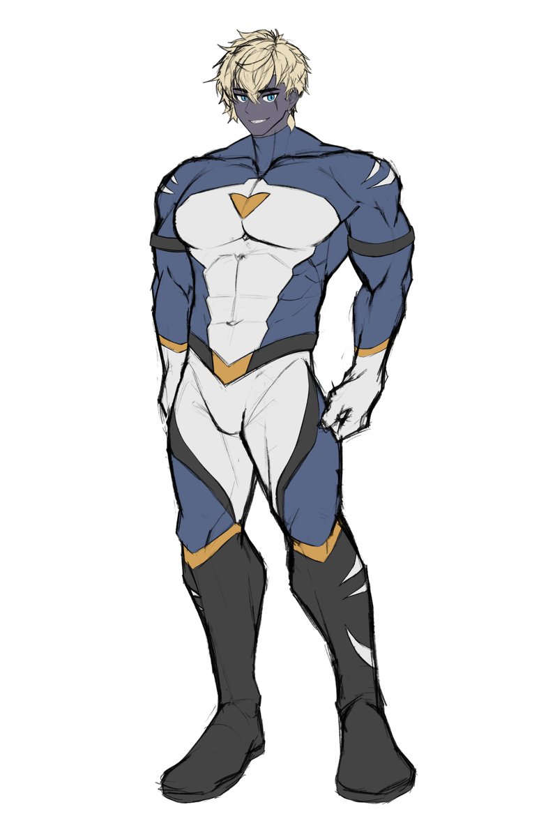 Herosuit design for friend!