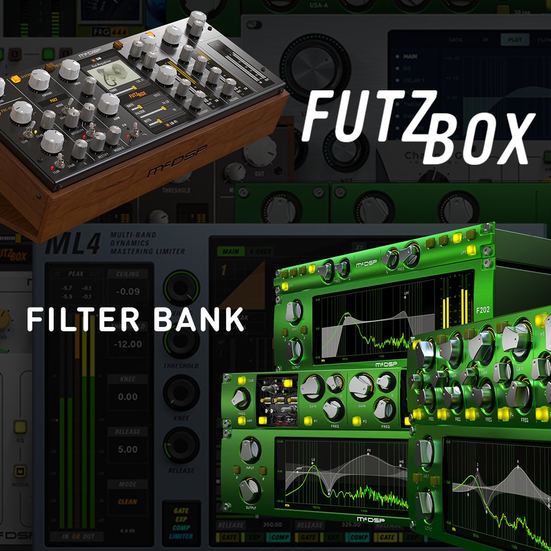 McDSP_PlugIns's tweet photo. IT’S BLACK FRIDAY! 🤩
This year, we’re offering awesome deals on a variety of plug-ins and bundles. One such bundle is the Emerald Pack 👑
Go to https://t.co/84aBqDXJmv for more info before it’s too late! ⏱
#musicproduction #protools #audioproduction #mixsession https://t.co/lOINmDajkT