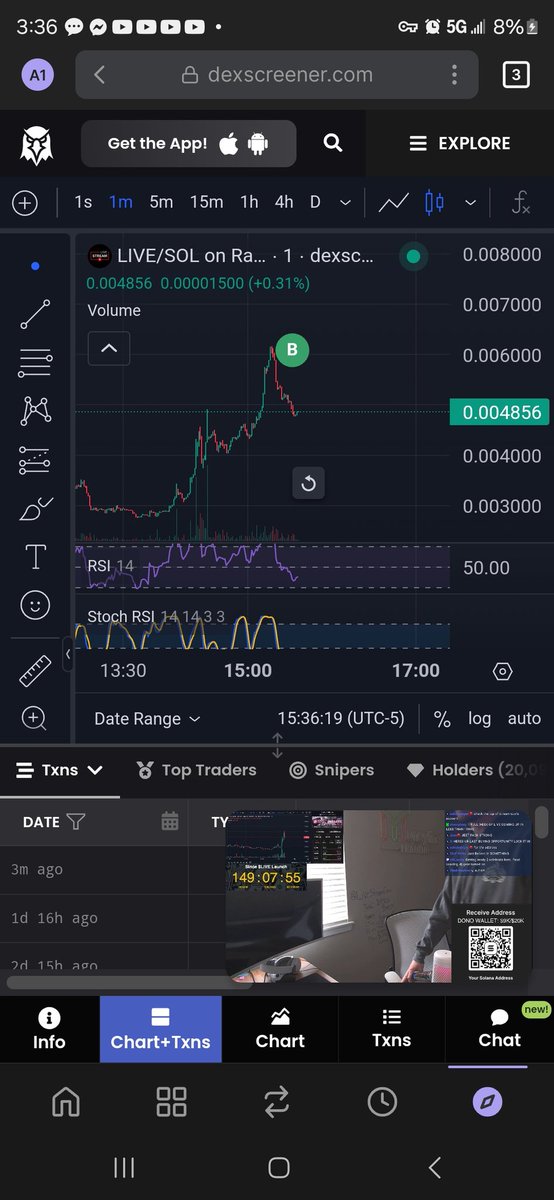 CleCryptoCorner's tweet photo. Buy the dip!  #LIVESTREAMGUY is crushing the game I've never had so much conviction https://t.co/l90rnNRUPi