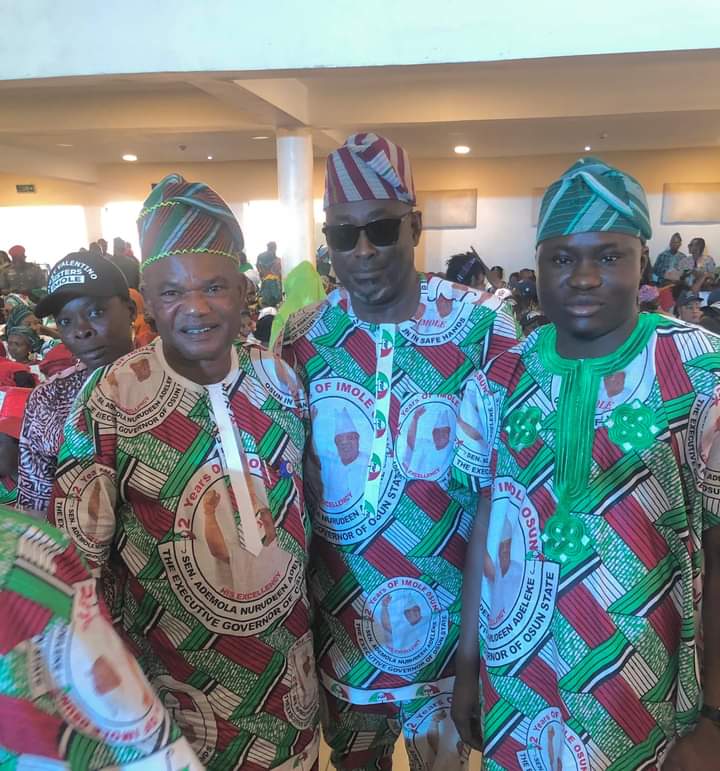 TegbeJunior's tweet photo. At the celebration of mid-term success and paving way for greater progress of Osun State , Thank you Gov. Ademola Adeleke, the good people of Osun is appreciating. https://t.co/6WLzD0aXNa