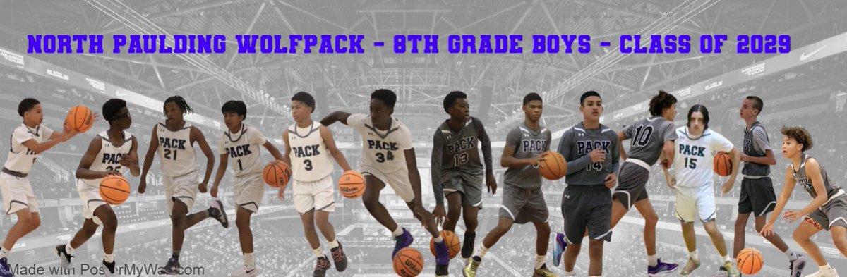 North Paulding 8th Grade Boys:

▶️10-15 in 5th Grade
▶️11-17 in 6th Grade
▶️Technicals, ejections, discouragement.....

🏀7th Grade?  23-6
🏀8th Grade - 11-2 so far out of the gate!

"It's not where or how you start the journey, but whether you keep fighting along the way!"

▶️