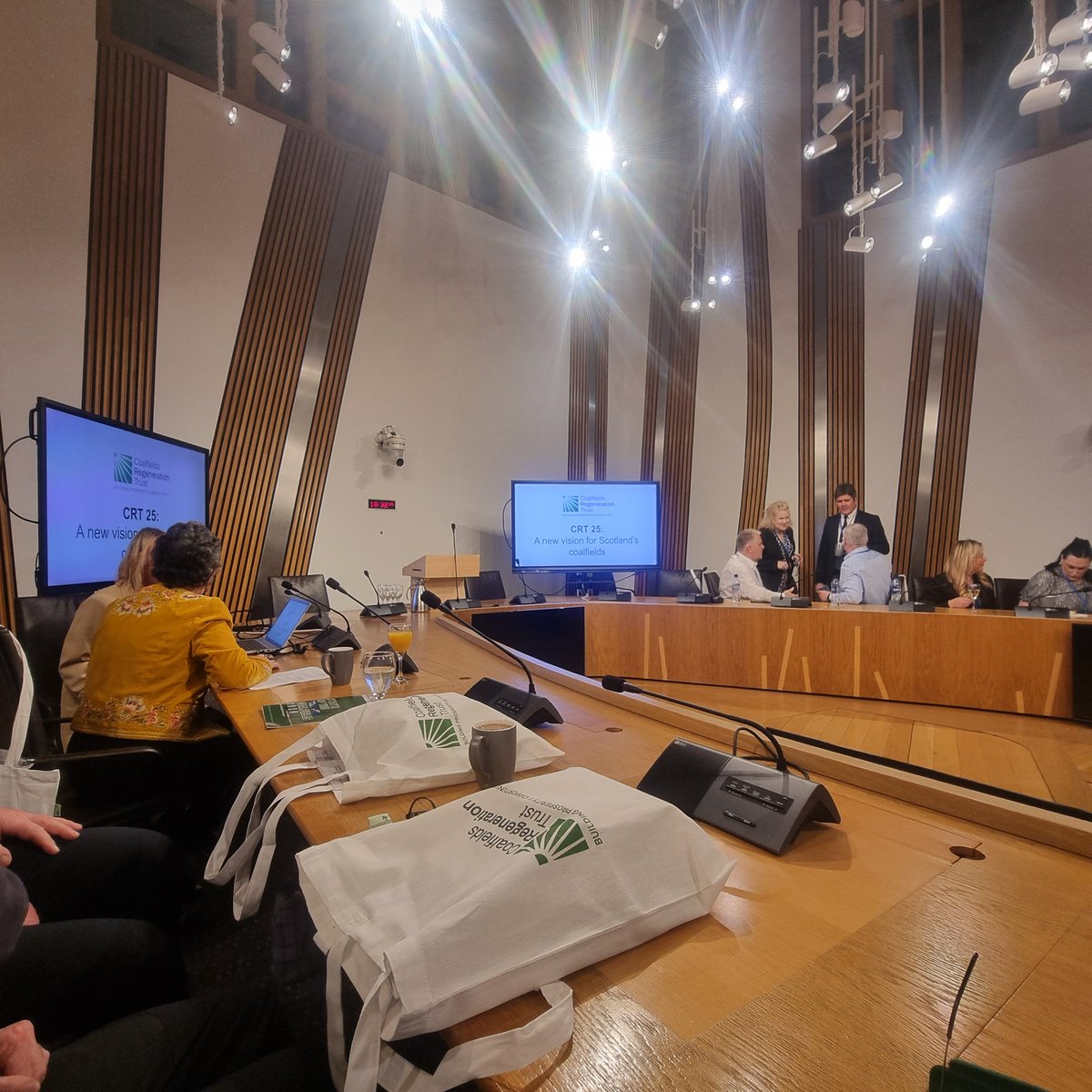 A pleasure to be speaking at CRTs 25th anniversary of Coalfield regeneration