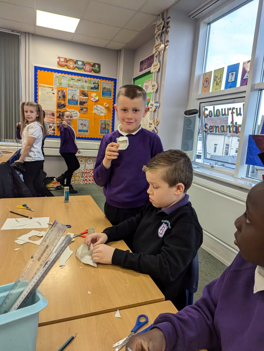 BPSDrParnell's tweet photo. We loved learning about 3D shape and making models with Miss McCourt today! #BPSNumeracy https://t.co/Tm6hgKXkBI