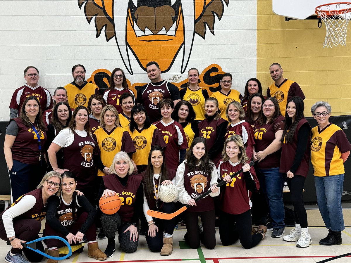 sandra_donaghue's tweet photo. Staff or Students??
For sure we are the #Sabres
#StaffSpirit
#SabreSpirit https://t.co/LDKOIPlIry