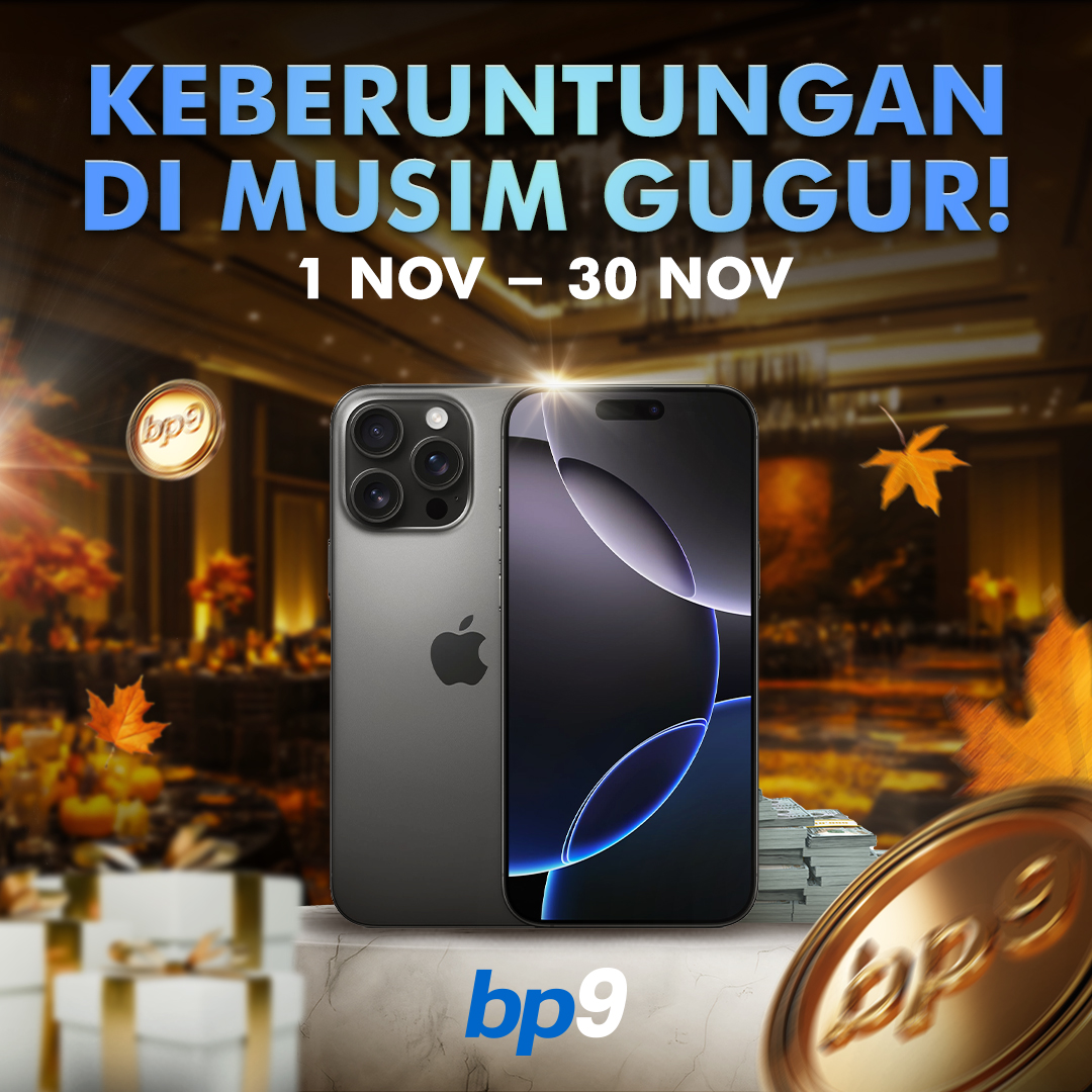 bp9id's tweet photo. 🍂Giveaway menarik bulan ini bisa membuat Anda memegang iPhone 16 Pro Max 1TB yang menakjubkan! Lakukan deposit dan Anda bisa menjadi pemenang yang beruntung! Jangan lewatkan kesempatan Anda untuk mengubah musim ini menjadi Keberuntungan Musim Gugur yang menggetarkan! 📱✨ https://t.co/5e27wV8kac