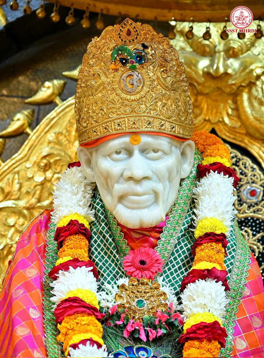 SSSTShirdi's tweet photo. *!! ॐ साई राम !!*
*श्री साईबाबा संस्थान विश्वस्त व्यवस्था,शिर्डी*
*!! ॐ Sai Ram !!*
*Shri Saibaba Sansthan Trust, Shirdi*
≈≈≈≈≈≈≈≈≈≈≈≈��≈≈≈≈ *आरती :-शिर्डी माझे पंढरपुर* 
 *गुरुवार २८ नोव्हेंबर २०२४*   
*Aarti :-Shirdi Majhe Pandharpur*
*Thursday 28 Nov 2024* https://t.co/31nYgZEntQ