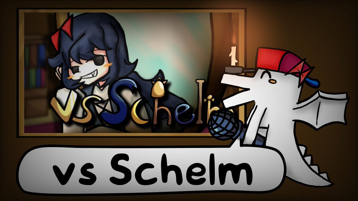FNFDragon's tweet image. FNF vs Schelm