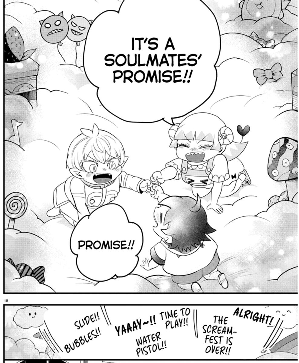 Azz's is probably about his bloodline ability....what does Clara have to hide? Whatever -u- it'll be revealed in time. baby love trio \o/