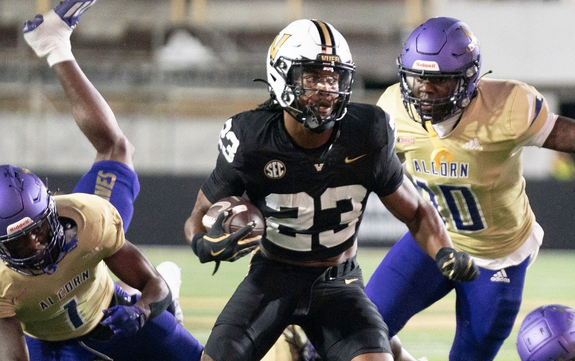 Vanderbilt running back AJ Newberry has been ruled out against Tennessee, per the SEC’s availability report.