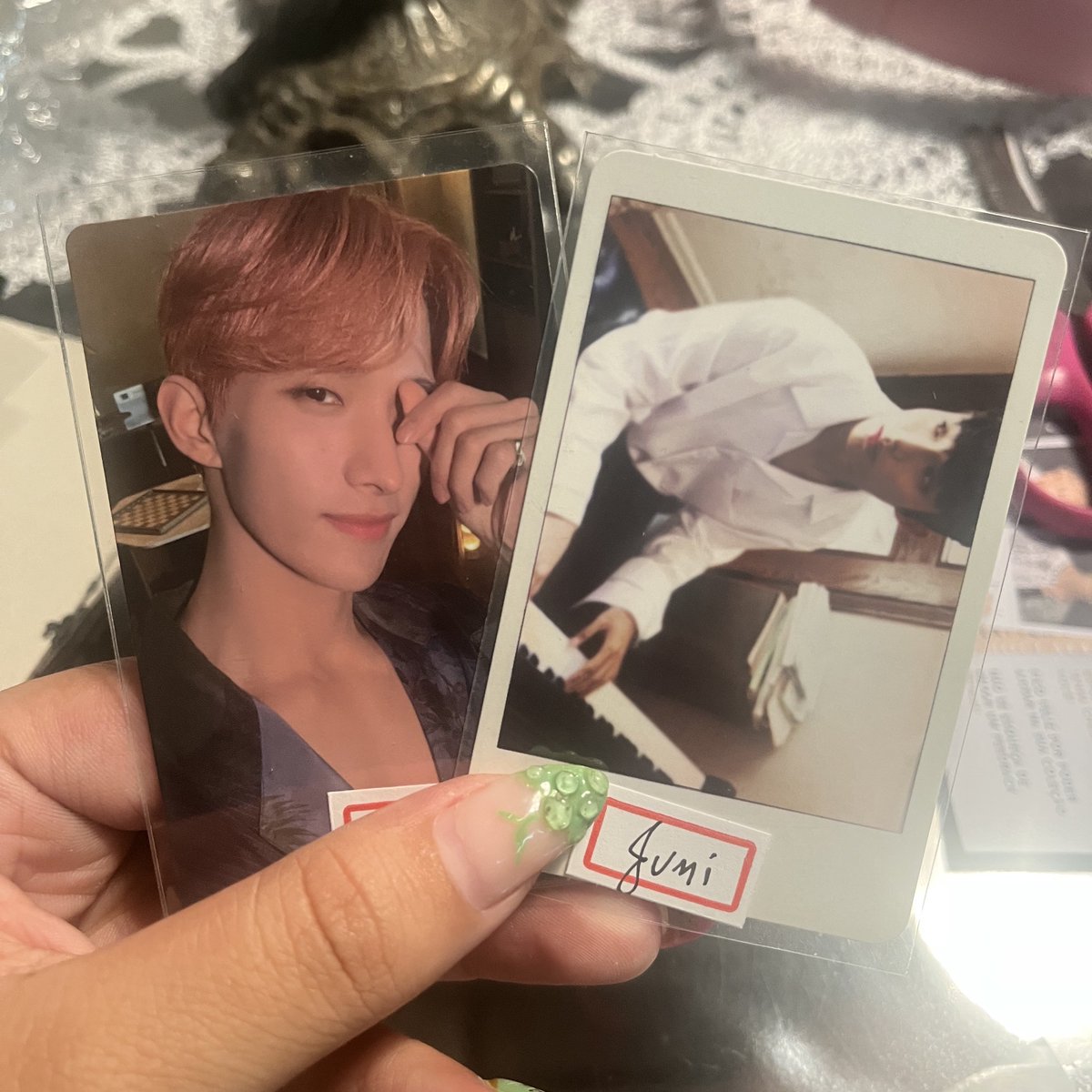 — happy mail 💌

feedback positivo pra <a href="/choclattehoshi/">Lulis | black out</a> que organizou as cegs que trouxeram esses dois pcs lindos! eles chegaram bem embalados e com memes super fofinhos 🥰