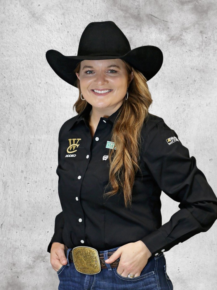 WCCoyotes's tweet photo. Introducing our new Assistant Rodeo Coach, Hadley Kibbe! A distinguished athlete and WC alumna, Hadley has represented the WC, Tarleton State, and Sul Ross State University rodeo programs. #WelcomeToOurDen https://t.co/ND5da4rras