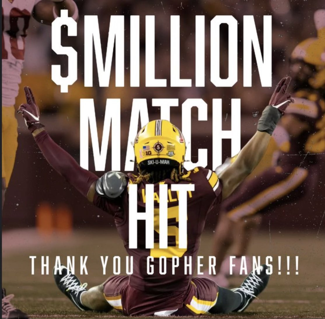Cris (@cristiandriver_) on Twitter photo Thank you so much for your support of <a href="/DTAthletes/">DinkytownAthletes</a> in the Million Dollar Match campaign. We really appreciate all of your support and couldn’t do it without you. We are extremely grateful and excited to keep up the work. #SkiUMah Thank you so much for your support of <a href="/DTAthletes/">DinkytownAthletes</a> in the Million Dollar Match campaign. We really appreciate all of your support and couldn’t do it without you. We are extremely grateful and excited to keep up the work. #SkiUMah