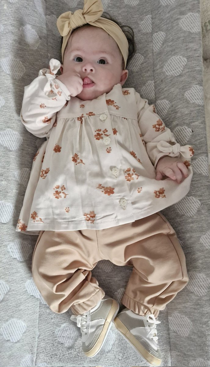 Y Como dijera mi superman "La hice yo solita!!" 🥰💖 #5Meses #Luciana #Garbancilovers