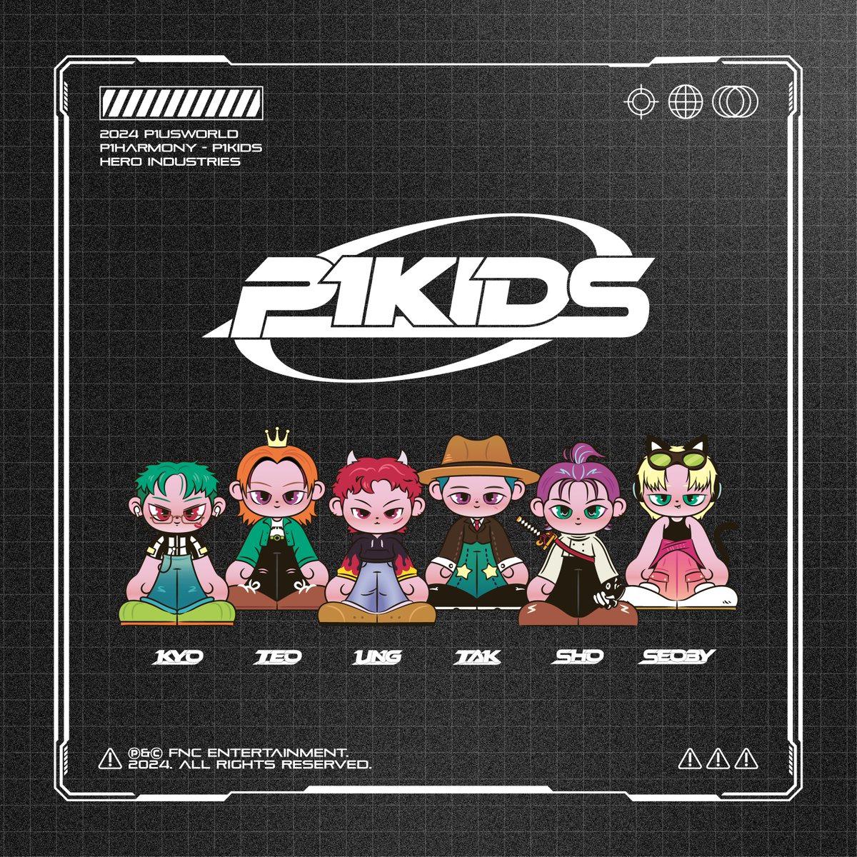 FNC_STORE's tweet photo. P1Harmony OFFICIAL CHARACTER ‘P1KIDS’

𝗣𝗥𝗘 𝗢𝗥𝗗𝗘𝗥 𝗦𝗔𝗟𝗘𝗦 𝗢𝗣𝗘𝗡
2024.11.28 11AM – 2024.12.05 11:59PM (KST)

➕ FNC STORE : https://t.co/4OG2BeDWxx

#P1Harmony #피원하모니 #P1H #P1KIDS #KYO #TEO #UNG #TAK #SHO #SEOBY https://t.co/6PjSVx1B0E