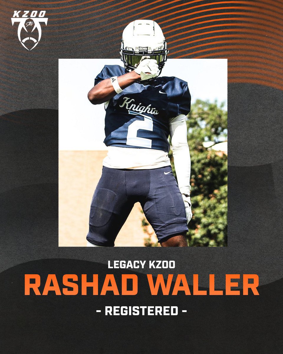 Legacy KZoo (@legacykzoo) on Twitter photo REGISTERED!
Back for more! Excited to have <a href="/rashad2Waller/">Rashad waller</a> ready to compete again at our tryouts in just under two weeks. Time to get after it!
#ZooGang | #LegacyFootballOrganization REGISTERED!
Back for more! Excited to have <a href="/rashad2Waller/">Rashad waller</a> ready to compete again at our tryouts in just under two weeks. Time to get after it!
#ZooGang | #LegacyFootballOrganization
