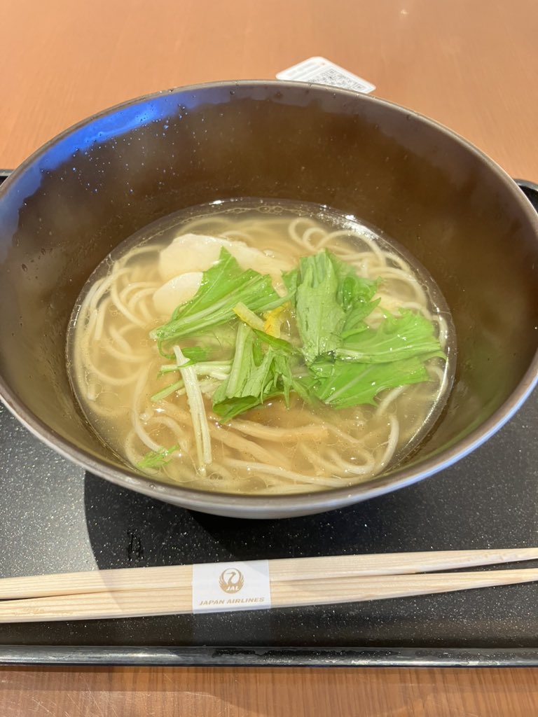 kz4300311's tweet image. AFURI柚子塩ラーメン

#jal
#firstclasslounge