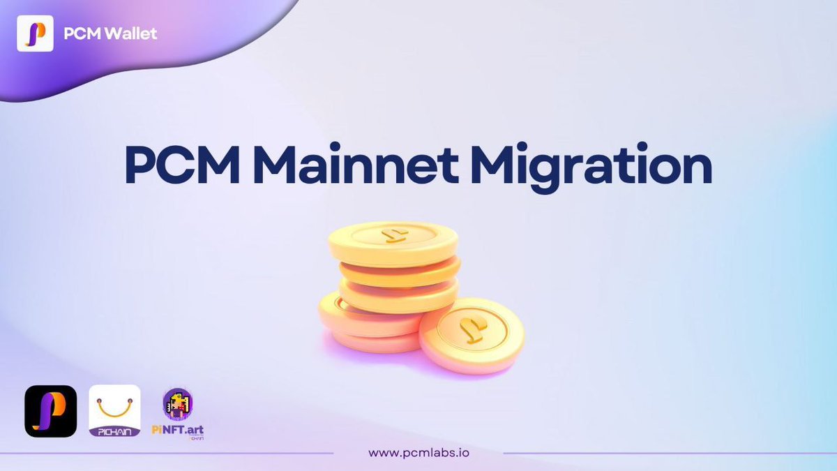 🚀 Phase 1 PCM Mainnet Migration is Live!

Update your PCM Wallet App now to access this exciting new feature. 🌟  

📌 Phase 1 Eligibility: Users with 100Pi or 100PCM in their PCM Wallet can start migrating PCM points into mainnet PCM tokens.  

🌟 What’s Next:
Phase 2 &amp; 3 will