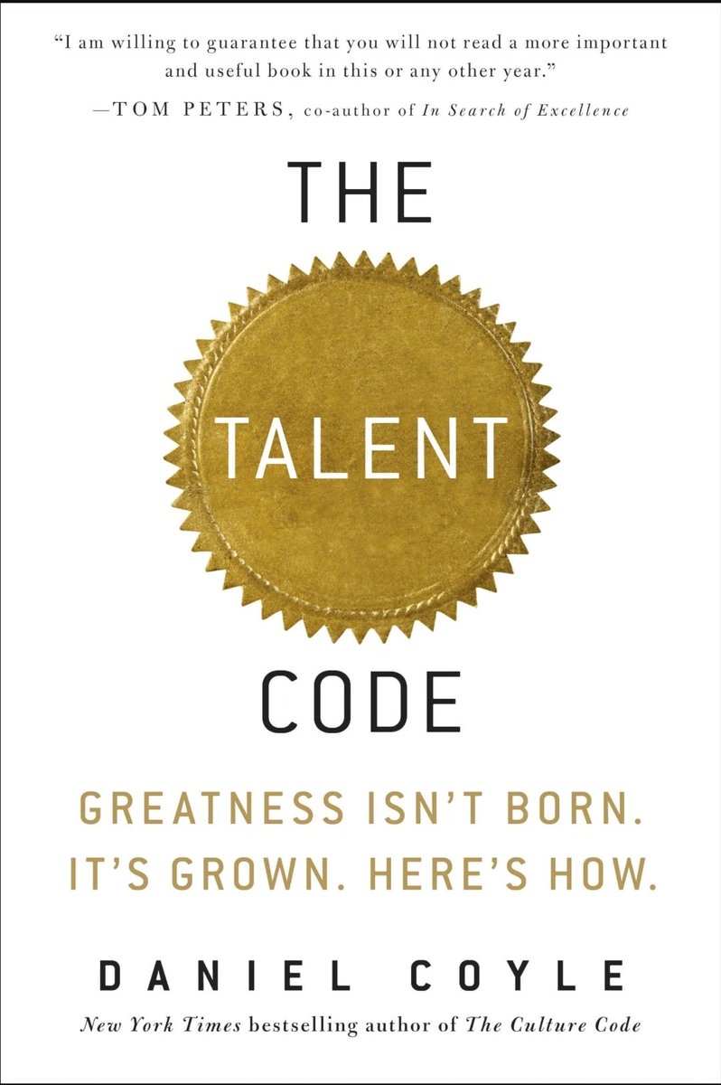 leonsu123's tweet photo. 后悔没早点看到这本书，The Talent Code.

从未见过一本书，能从神经科学的角度把技能的本质介绍地如此详细。

很多书在这个主题上摸了点边，但看完总感觉少了点什么，可操作性不强。

这本书看完后，在提升技能方面，无论是理论还是应用，都有一种通透的感觉。 https://t.co/X5cXLsXWIK