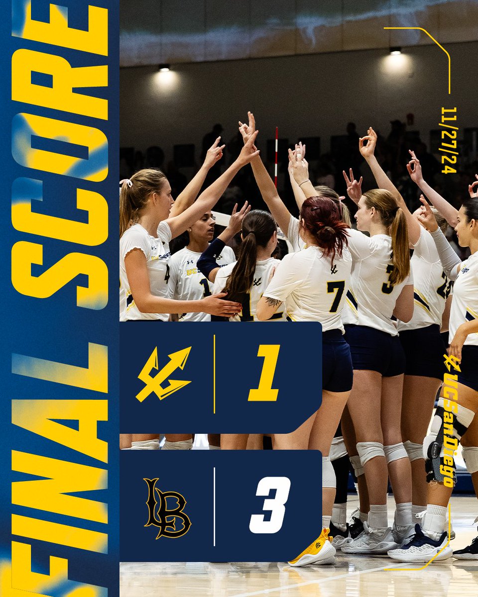 Final from Irvine.

#GoTritons