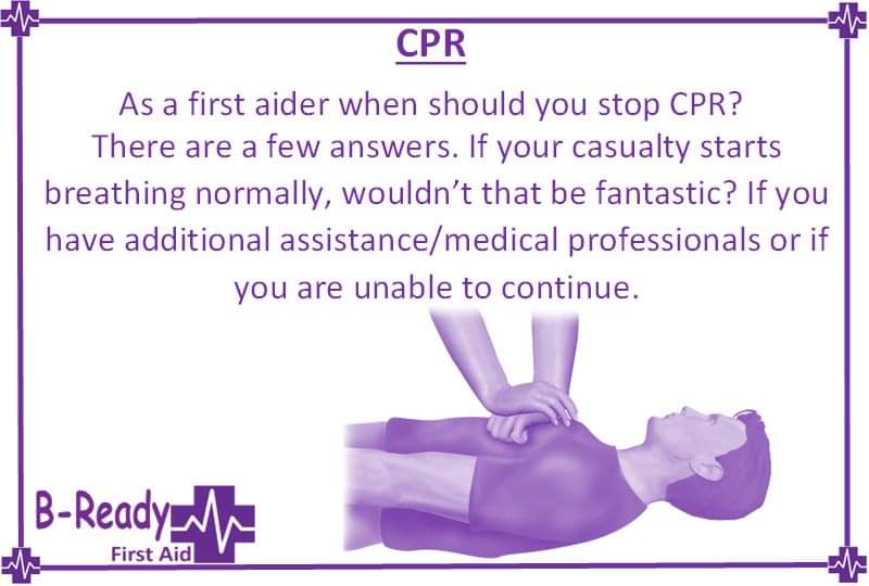 BReadyFirstAid's tweet image. 💜💜💜 What is the longest you have heard of a rescuer doing CPR? 💜💜💜

#BReadyfirstaid #CPR  #cprinstructors #CPRSavesLives #cprtraining #emergency #cprbrisbane