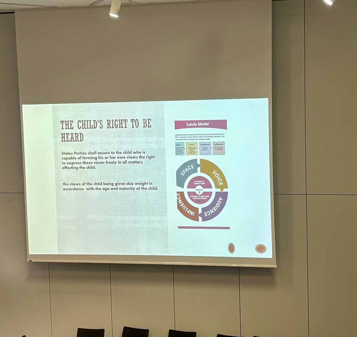Great to support this <a href="/EducationScot/">Education Scotland</a> <a href="/ThePromiseScot/">The Promise Scotland</a> <a href="/YouthLinkScot/">YouthLink Scotland</a> event with Prof. Laura Lundy - some technical issues but we got there in the end 🙌🏻 with great panel inputs 😊 #ChildrensRights #UNCRC