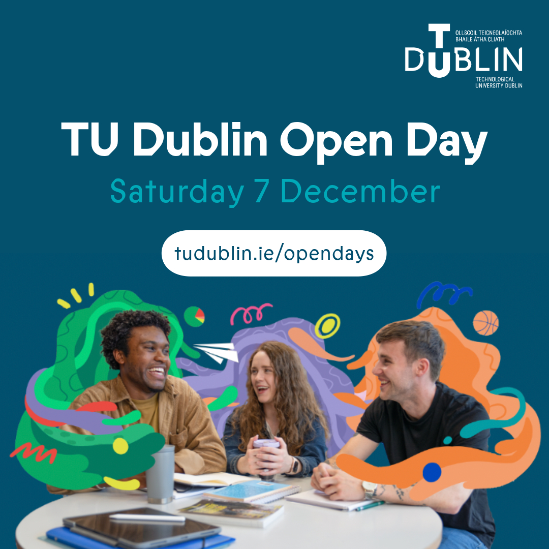 Electrical and Electronic Engineering TU Dublin (@seee_tudublin) on Twitter photo 📢Come see us at our stand in Central Quad <a href="/WeAreTUDublin/">TU Dublin / OT Baile Átha Cliath</a> on Saturday, 7th December. Students and staff will be ready to chat all about our programmes. Looking forward to seeing you there!
🔗tudublin.ie/opendays
#electronicengineering #electrical 📢Come see us at our stand in Central Quad <a href="/WeAreTUDublin/">TU Dublin / OT Baile Átha Cliath</a> on Saturday, 7th December. Students and staff will be ready to chat all about our programmes. Looking forward to seeing you there!
🔗tudublin.ie/opendays
#electronicengineering #electrical