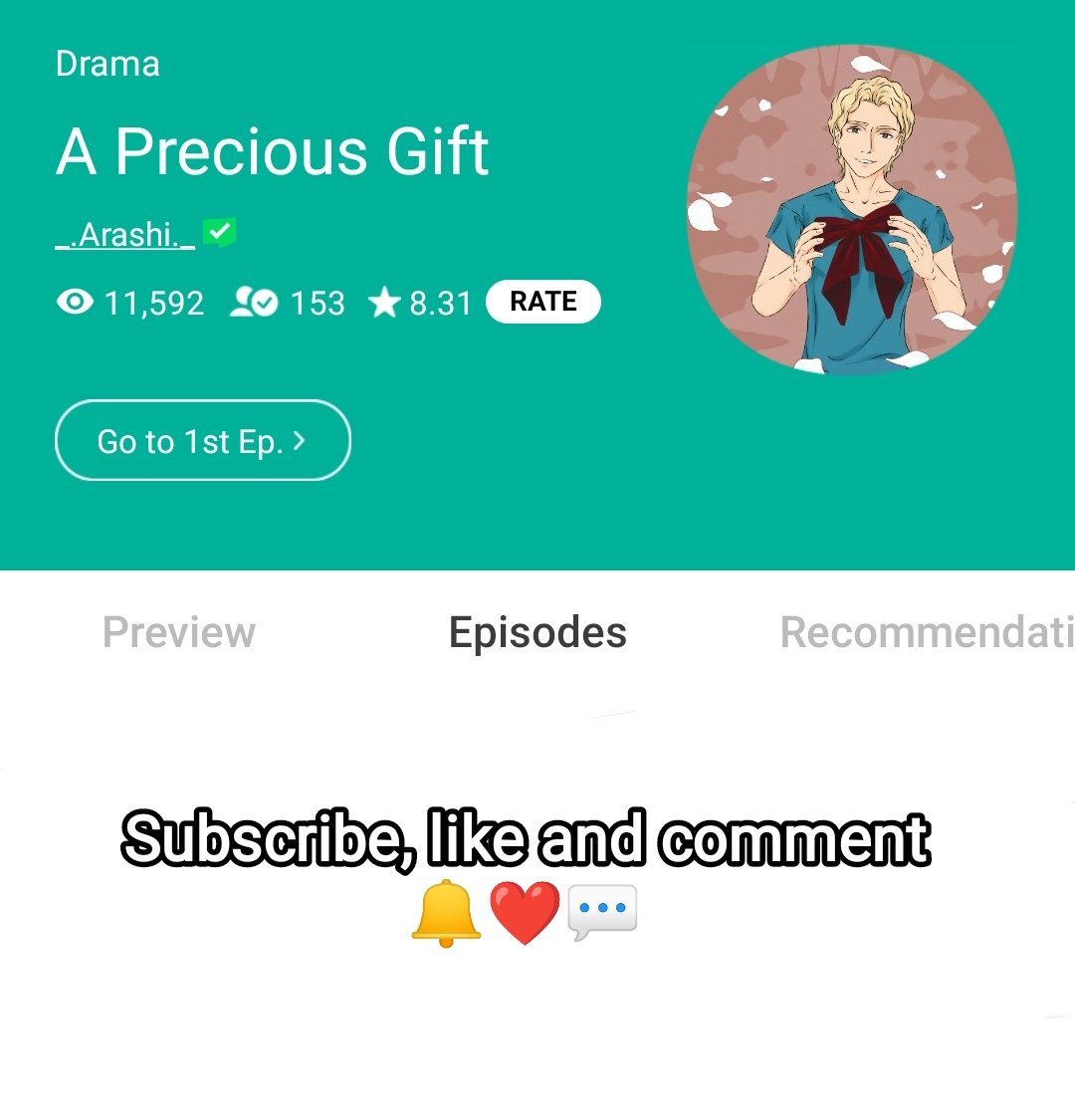 _Arashi_9's tweet photo. New episode 🎉 I finally have time, school is kind of time-consuming now 🥲

🎉 I will be very happy if you go support me on my Webtoon ✨

Webtoon: A Precious Gift 

#webtoon #webtooncanvas #comic #manga #manhwa  #drawing #drawings #sketch #sketching #bl #beginnerartist https://t.co/GcxScQtPcX