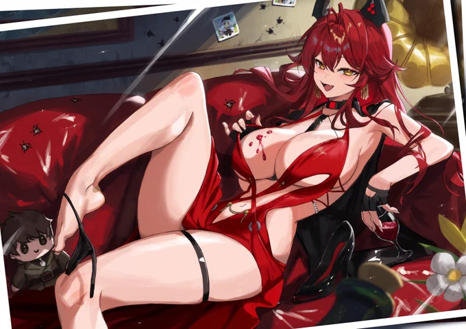 Red Hood Nonsense Red another version #NIKKE #NIKKE2周年