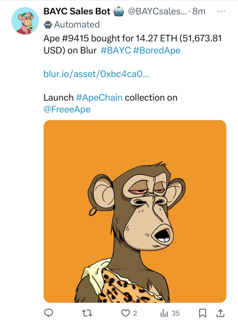 WARNING BORED APE HOLDERS 🚨 

A sophisticated scam is emerging across platforms to take your apes. 

Read carefully. This is how it works:

1. Scammer searches for <a href="/BoredApeYC/">Bored Ape Yacht Club 🍌</a> listings across popular market places.

2. Scammer identifies vulnerable listings (those listed near