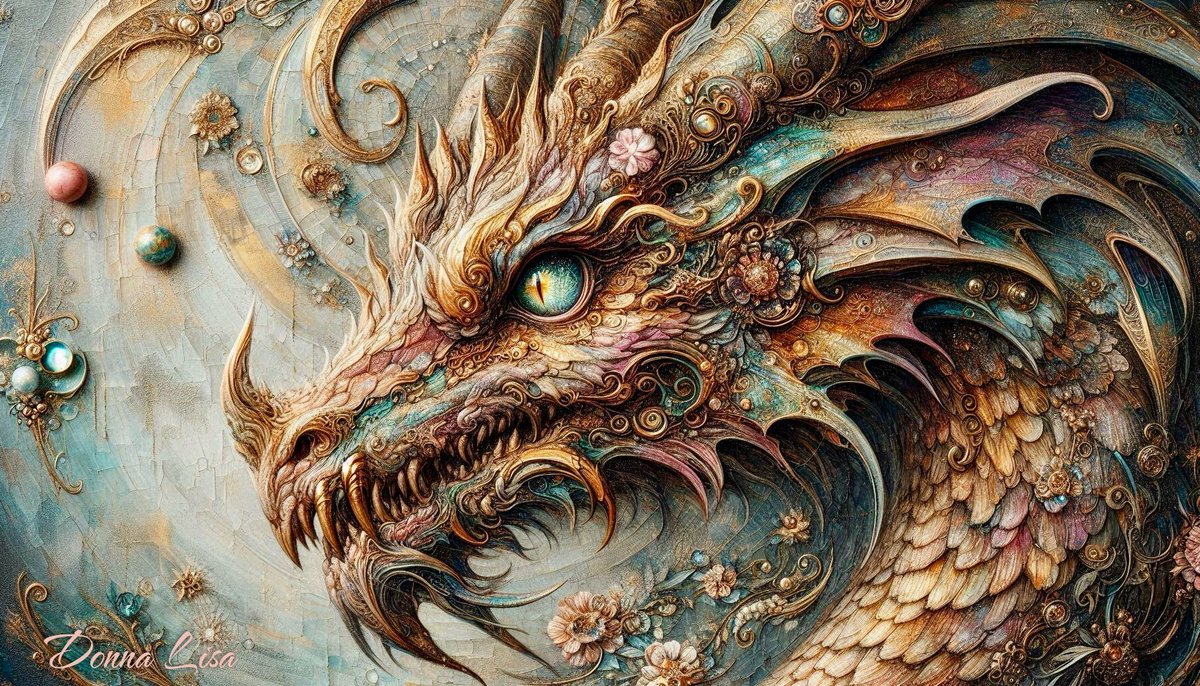 See a Dragon, Share a Dragon 🐉 
“Sarafina” ~ Fiery Protector