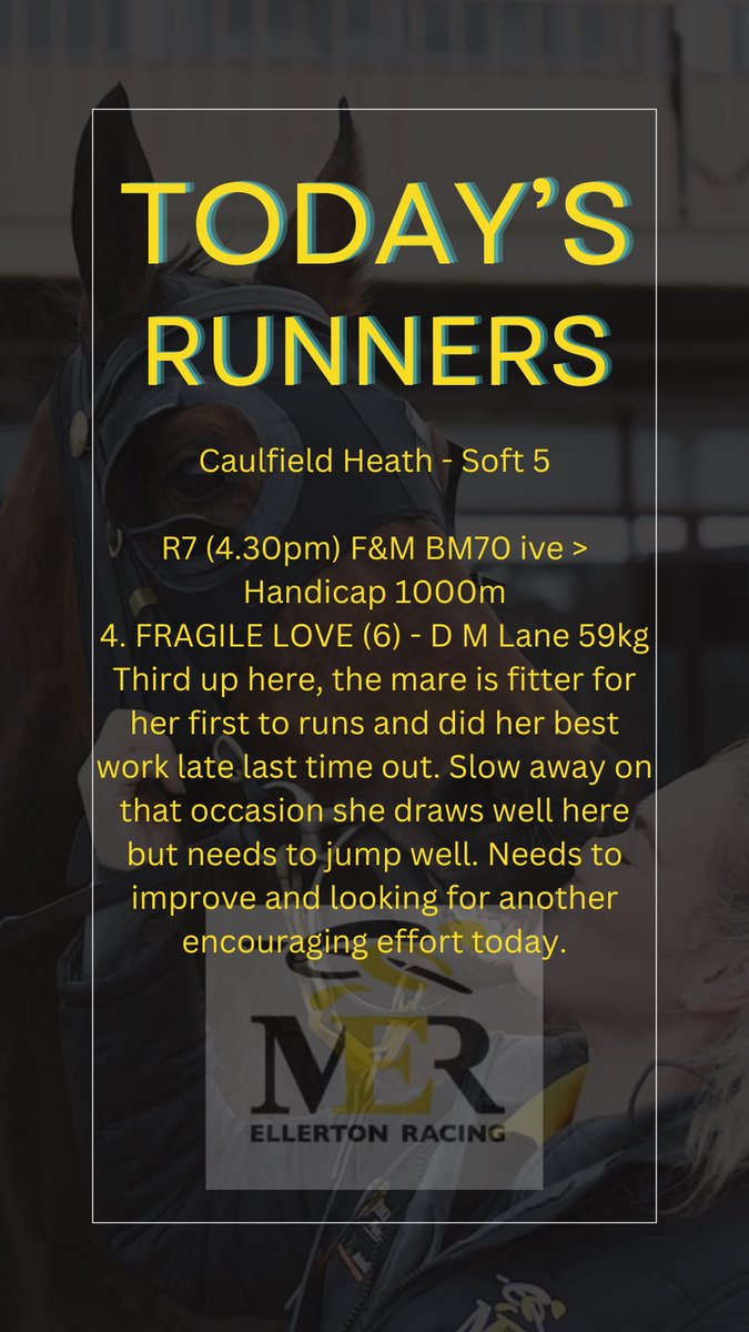 Mathew Ellerton Racing tweet media
