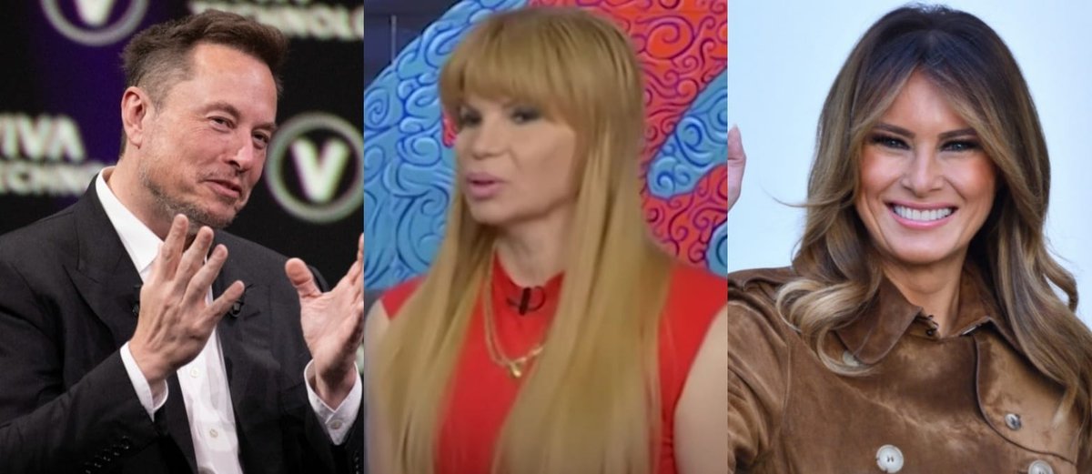 MundoNowOficial's tweet photo. “YA NO TIENE NADA QUE VER CON SU ESPOSO”. @mhonividente revela toda la verdad del supuesto romance entre Melania Trump y Elon Musk (VIDEO) 👉 https://t.co/Ul0Lo2mKFK #ElonMusk #MhoniVidente #MundoNow https://t.co/Aq7Q0ihrcE