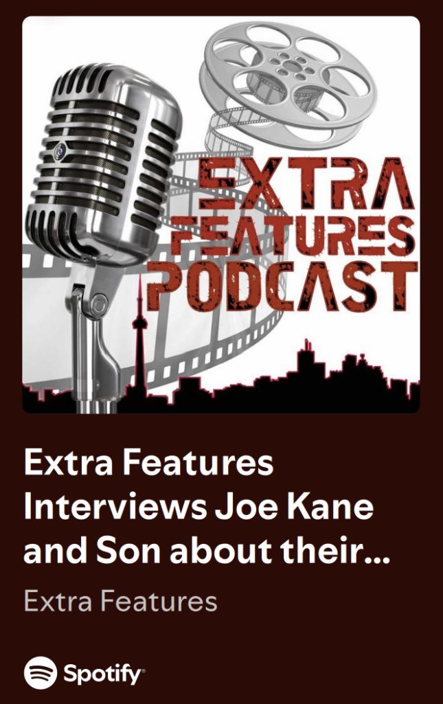 Our new interview on <a href="/ExtraFeaturespc/">ExtraFeaturesPodcast</a> just dropped today. We talk behind the scenes of Seymour the Unfortunate Vampire. Check it out on Spotify 

open.spotify.com/episode/02bJMK…

<a href="/imperfectjoe/">Joe Kane</a>