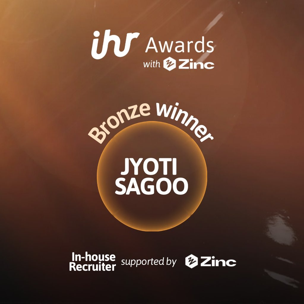 Congratulations to our winners of the category “In-house Recruiter”🌟

🥇Cheryl Stobo
🥈Hayley Wright
🥉Jyoti Sagoo

#IHRA24