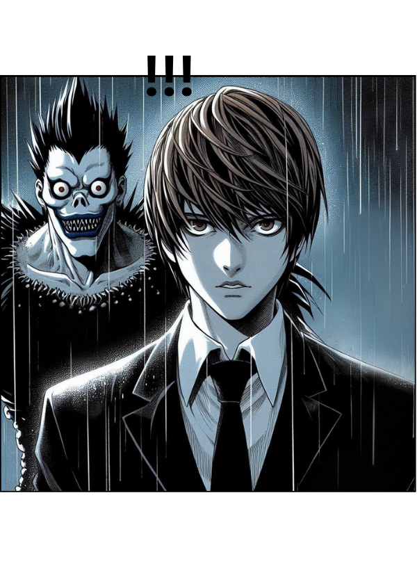Light yagami is Back in chapter 2 of "The 10 Death Note Users" #DEATHNOTE